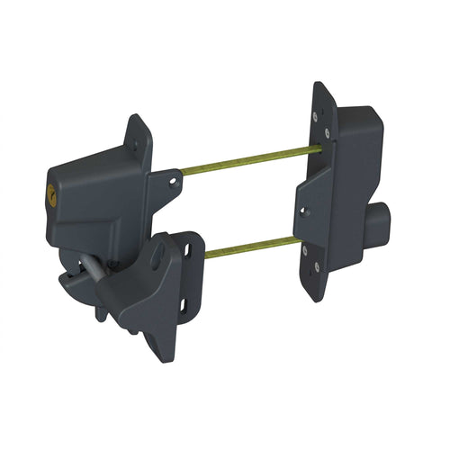 Keystone® 2 Latch – Two-Sided (Nylon) for Vinyl, Ornamental or Wood Fence Gates - BUY PER PIECE (EACH)