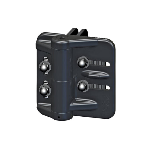 Cornerstone® Medium Size Fully-Adjustable Self-Closing Heavy Duty Hinge Pair for Ornamental or Vinyl Fence Gates - BUY PER PIECE (EACH)