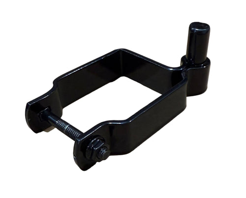 2-1/2" Square Male Hinge Pair for Ornamental Steel/Iron Fence Gates - BUY PER PIECE (EACH)